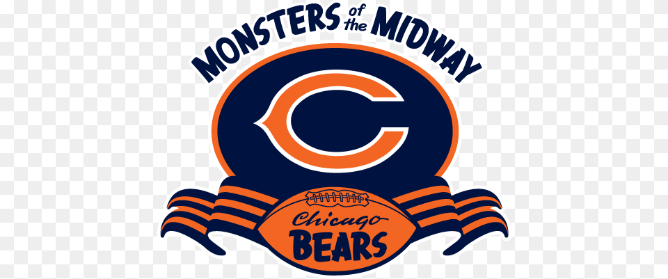 Chicago Bears Transparent Emblem, Logo, Symbol, Baby Png Image