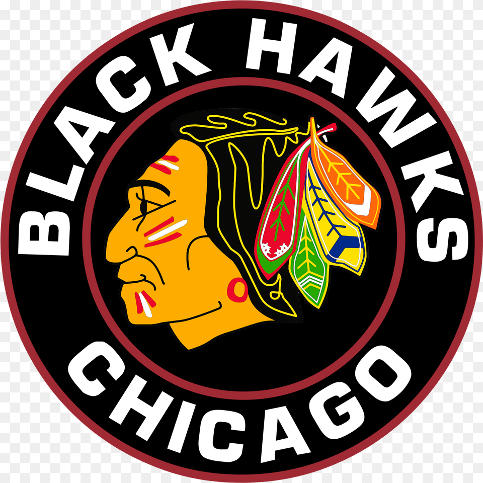 Chicago Blackhawks, Logo, Emblem, Face, Head Free Png Download