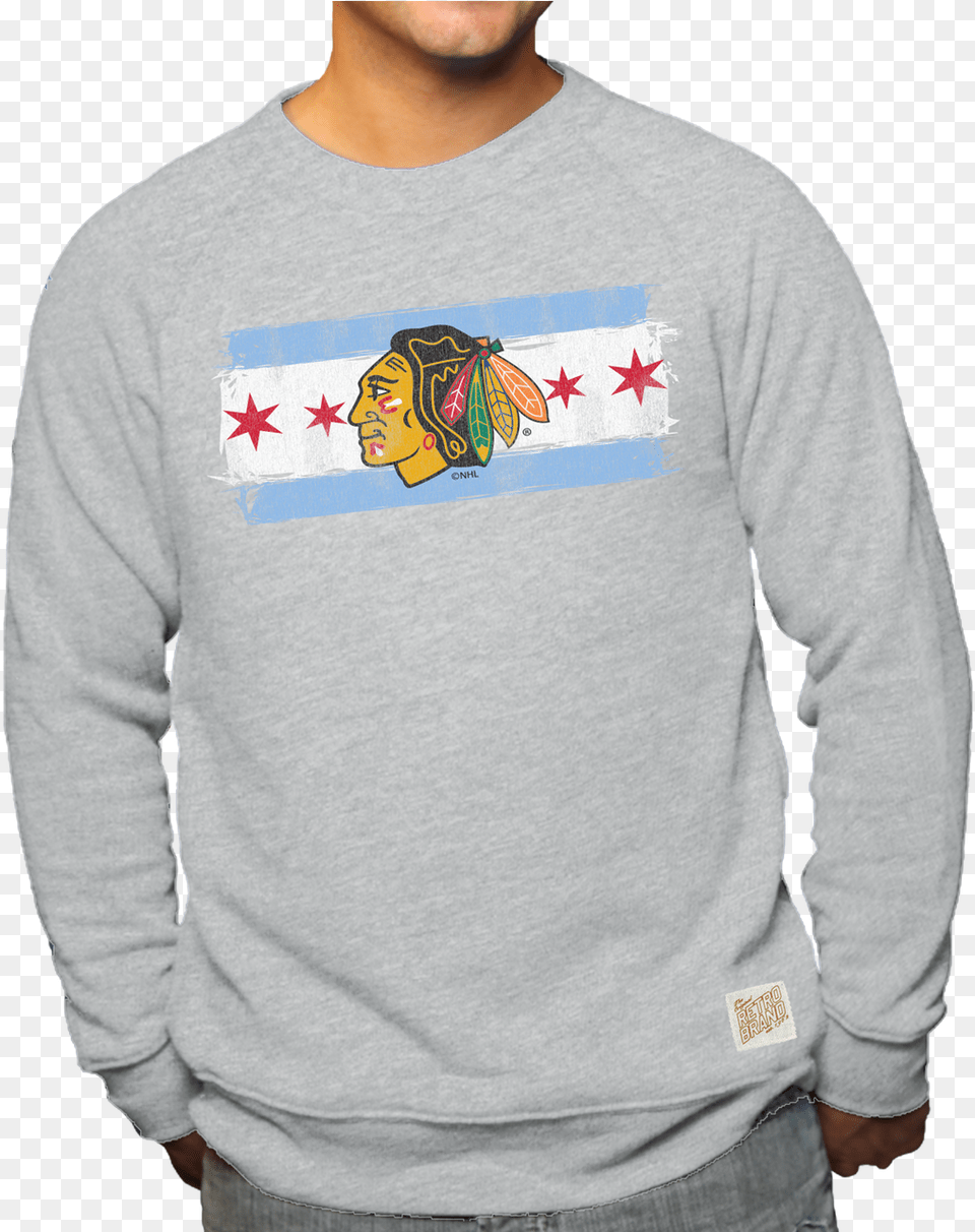 Chicago Blackhawks, Clothing, Sweatshirt, Sweater, Sleeve Png