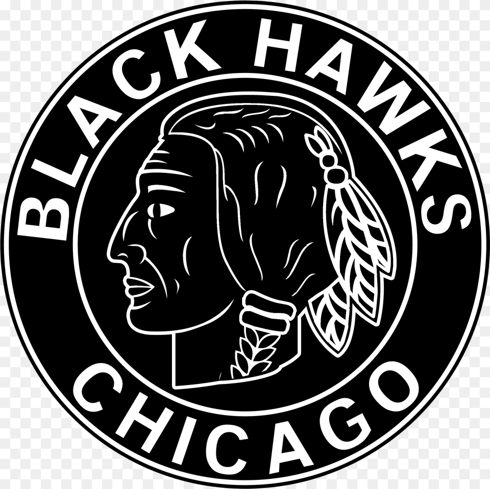 Chicago Blackhawks, Logo, Emblem, Symbol, Face Free Transparent Png