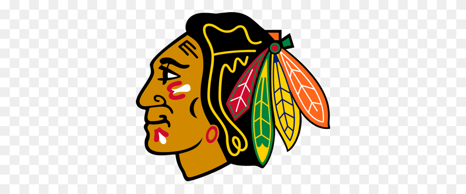 Chicago Blackhawks Logo Stickpng, Art, Graphics, Face, Head Free Png