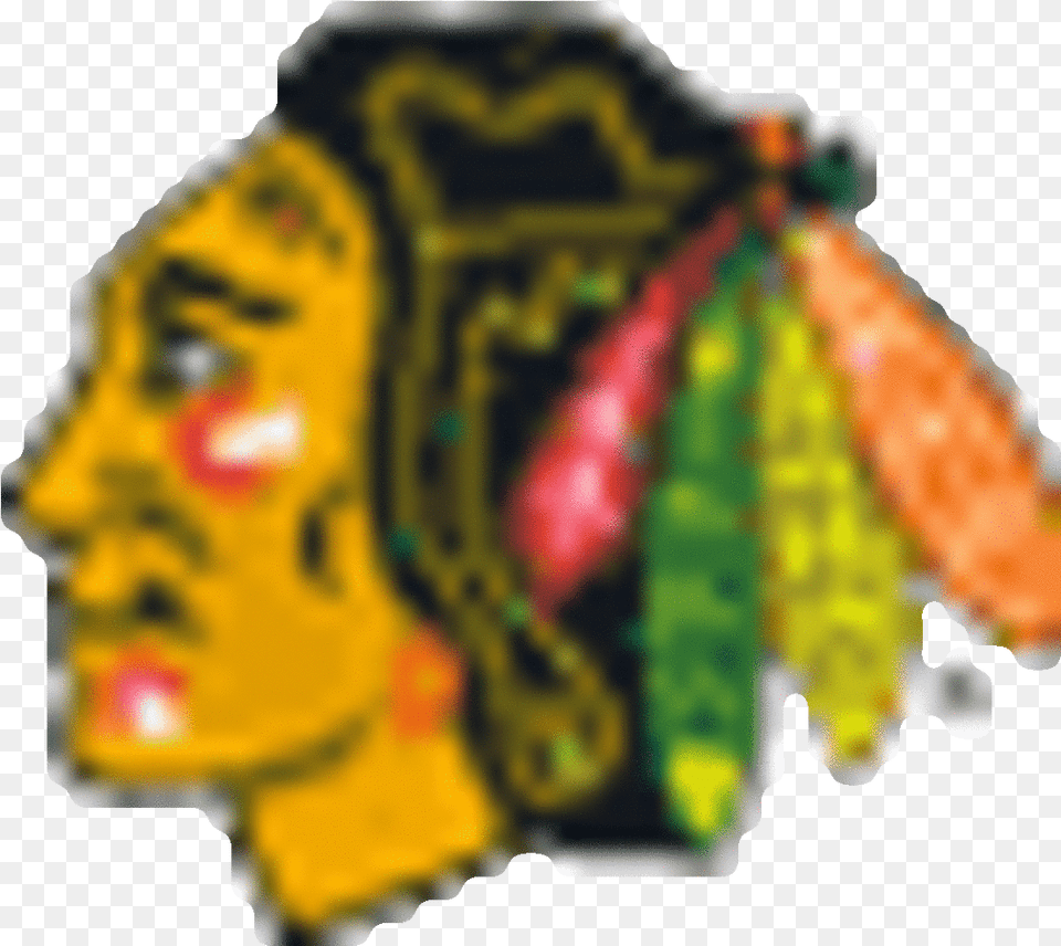 Chicago Blackhawks Primary Logo Nba 2k12 Icon Meanings, Accessories, Art, Person, Painting Png Image