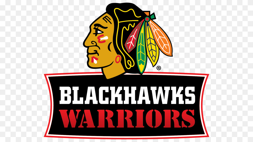 Chicago Blackhawks Warriors, Face, Head, Person, Animal Png Image