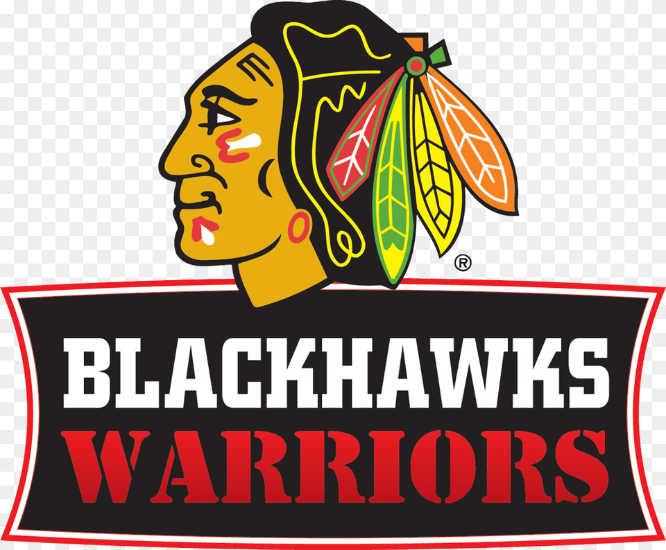 Chicago Blackhawks Warriors, Face, Head, Person, Animal Png Image