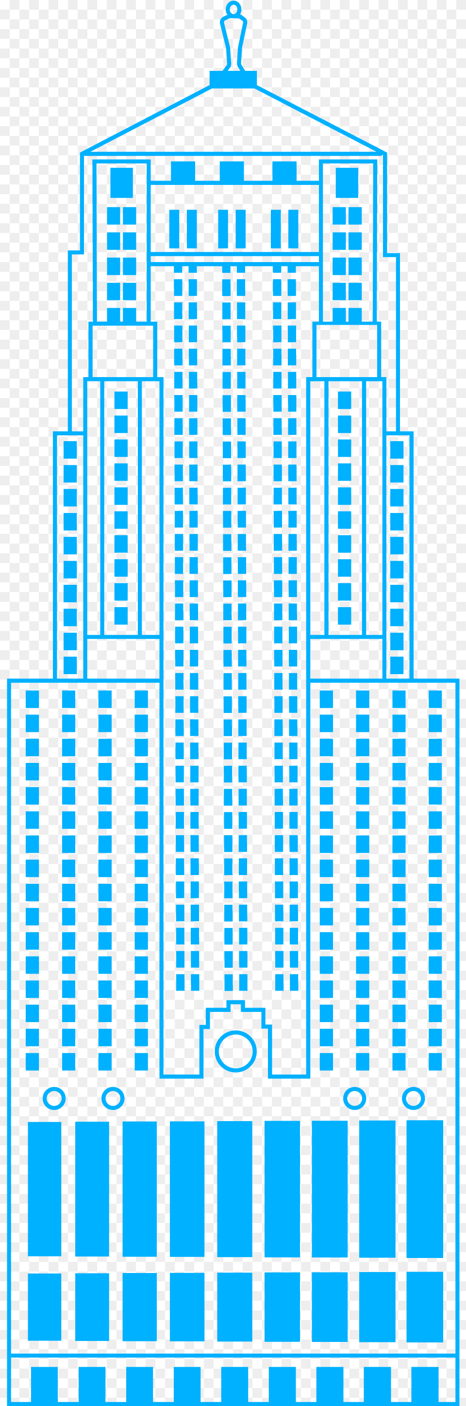 Chicago Board Of Trade Building Clipart, City, Urban, Architecture, High Rise Png Image