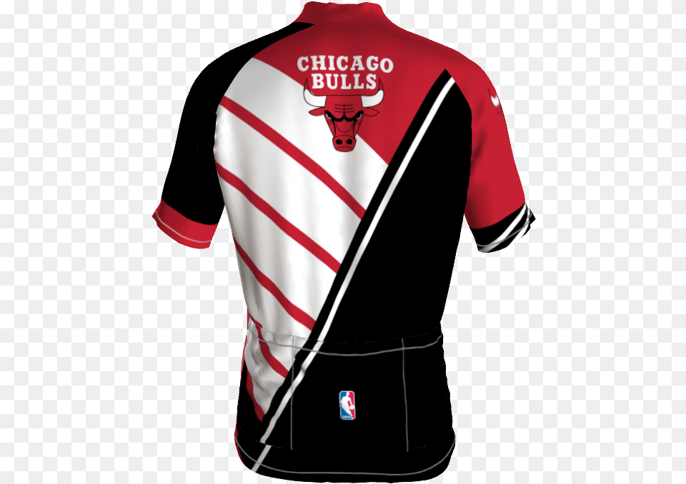 Chicago Bulls Aero Cycling Jersey Chicago Bulls, Clothing, Shirt, T-shirt Png