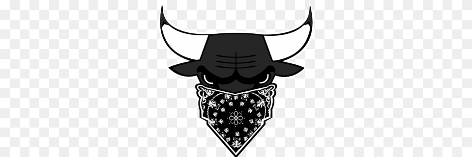 Chicago Bulls Black Paisley Emblems For Gta Grand Theft Auto V, Accessories, Bandana, Headband, Smoke Pipe Free Png