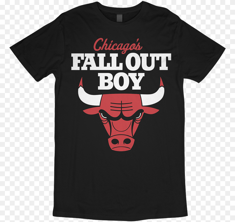 Chicago Bulls Logo, Clothing, T-shirt, Animal, Bull Png