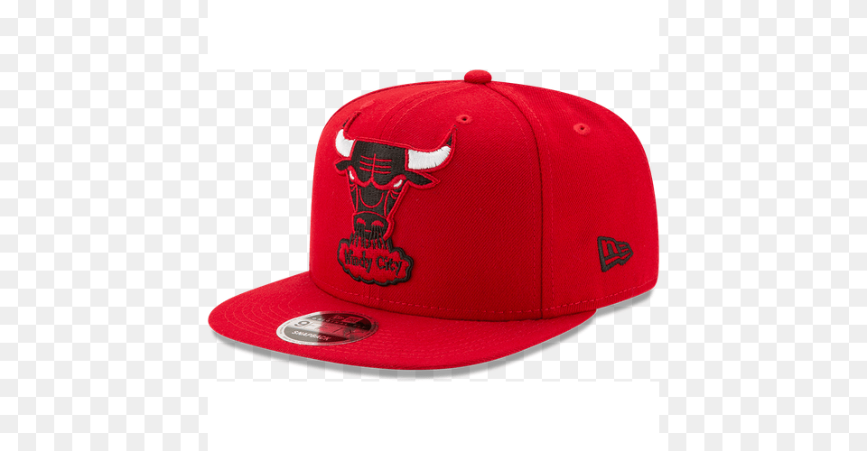 Chicago Bulls Logo Grand New Era 9fifty Primary View Gorras New Era Cincinnati Reds, Baseball Cap, Cap, Clothing, Hat Free Png