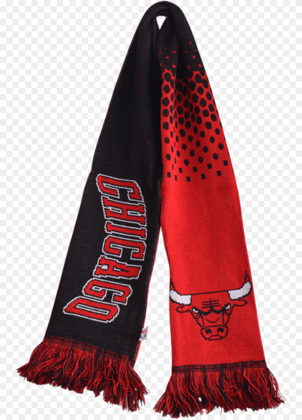 Chicago Bulls Scarf Stole, Clothing Free Png