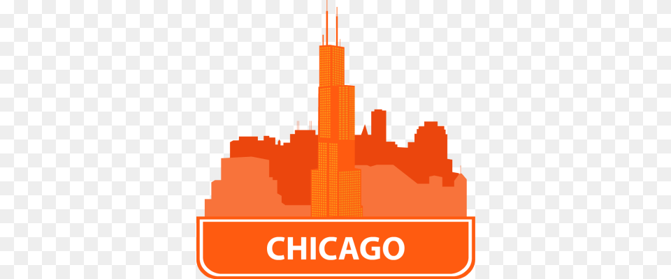 Chicago Cliparts, City, Urban, Architecture, Building Free Png Download