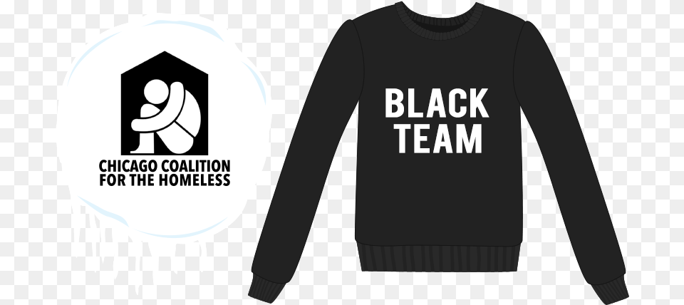 Chicago Coalition For The Homeless, Clothing, Knitwear, Long Sleeve, Sweatshirt Free Png Download
