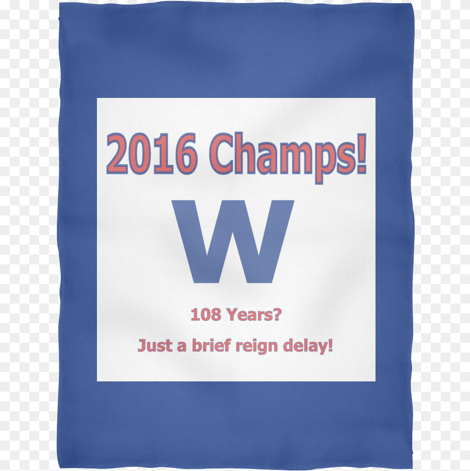 Chicago Cubs Champs W Fleece Blanket Linens, Advertisement, Poster, Book, Publication Free Png Download