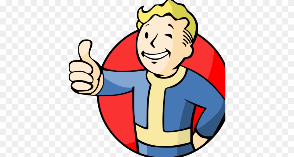 Chicago Cubs Clip Art Clipartsco Game Fall Out Boy Vault Boy Fallout Logo, Body Part, Finger, Hand, Person Png