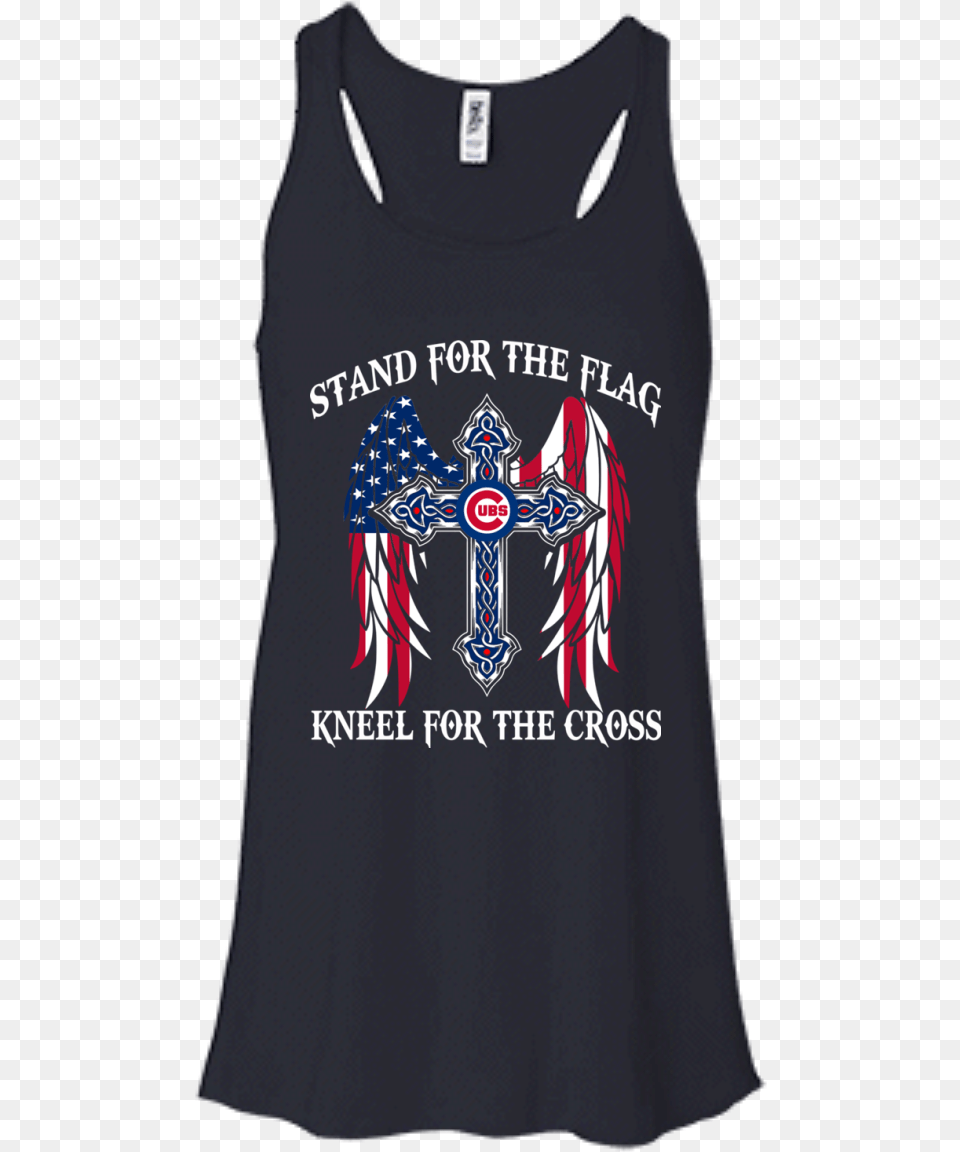 Chicago Cubs Stand For The Flag Kneel For The Cross Tokio Rio Nairobi Denver Helsinki, Clothing, Tank Top, Shirt Png