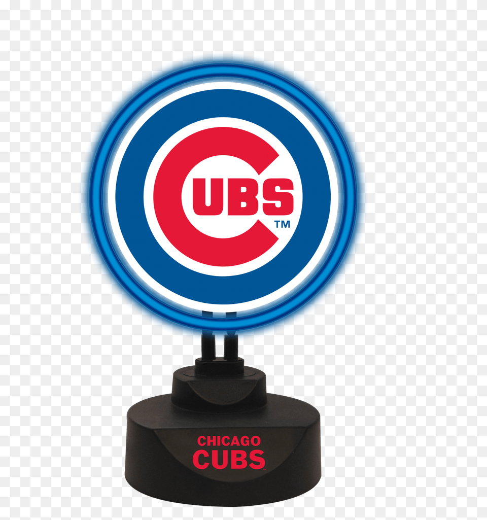 Chicago Cubs Team Logo Neon Sports Merchandise, Computer Hardware, Electronics, Hardware, Monitor Free Transparent Png