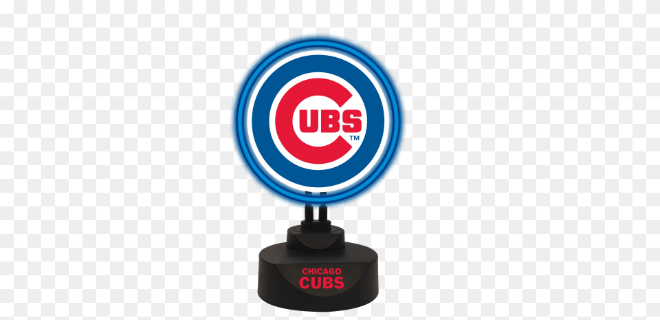 Chicago Cubs Team Logo Neon Sports Merchandise, Computer Hardware, Electronics, Hardware, Light Png Image