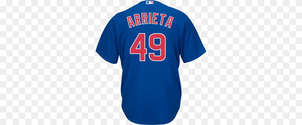 Chicago Cubs Transparent Images, Clothing, Shirt, T-shirt, Jersey Free Png Download