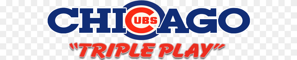 Chicago Cubs Triple Play Chicago Cubs, Logo Free Transparent Png