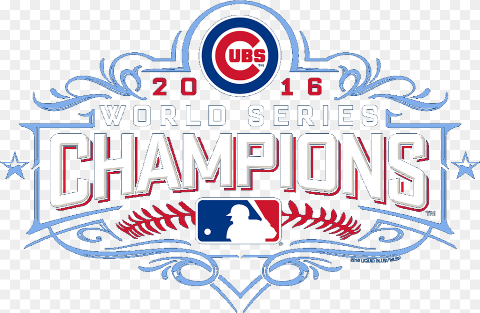 Chicago Cubs World Series Logo Chicago Cubs 2016 World Series Champions Logo, Scoreboard, Emblem, Symbol Free Transparent Png