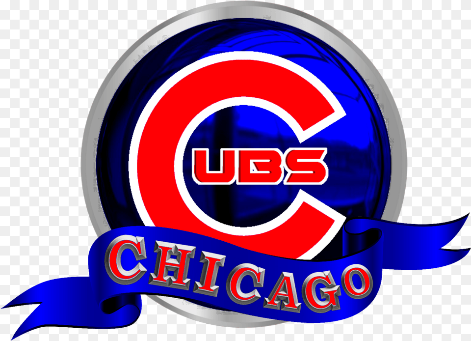 Chicago Cubs World Series Logo Circle, Can, Tin, Emblem, Symbol Free Png