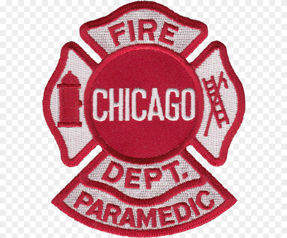 Chicago Fire Department Maltese Patch Chicago Fire Department Patch, Badge, Logo, Symbol, Accessories Png