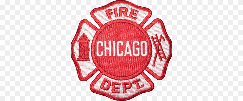 Chicago Fire Department Maltese Patch Chicago Fire Department Symbol, Badge, Logo, First Aid Free Transparent Png