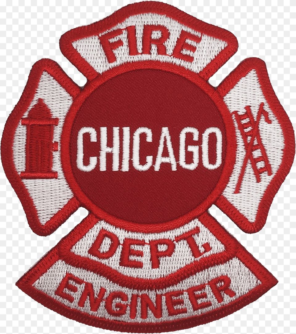 Chicago Fire Department Maltese Patch Chicago Fire Paramedic Patch, Badge, Logo, Symbol Free Transparent Png