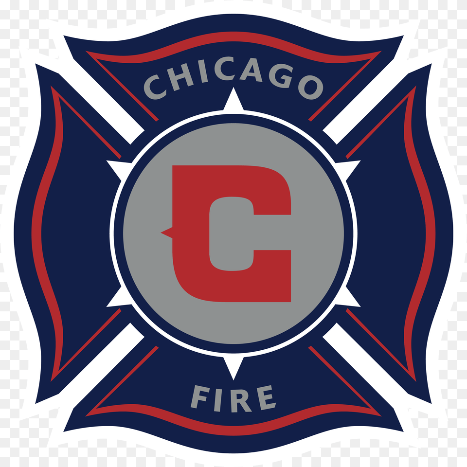 Chicago Fire Fc Logo Chicago Fire Soccer Logo, Emblem, Symbol, Dynamite, Weapon Png