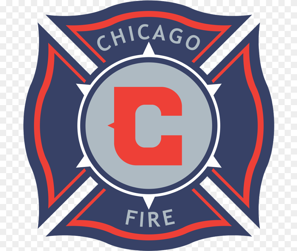Chicago Fire Logos Chicago Fire Soccer Logo, Emblem, Symbol, Badge Free Transparent Png