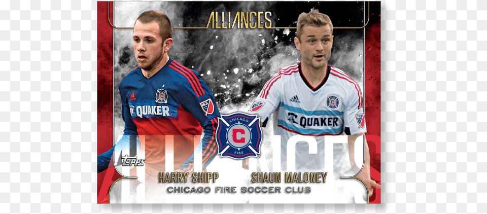 Chicago Fire Soccer Club Mls Apex Alliances Poster Chicago Fire Soccer, Shirt, Clothing, Adult, Person Png