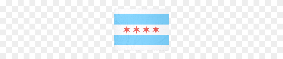 Chicago Flag Fleece Blanket Get It Made Free Transparent Png
