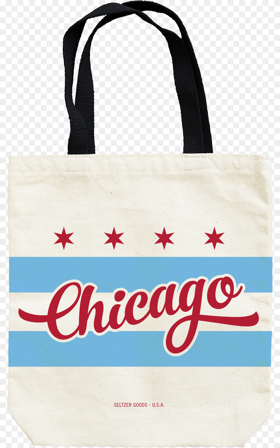 Chicago Flag Tote Tote Bag, Accessories, Handbag, Tote Bag Png Image