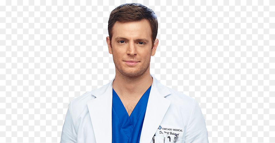 Chicago Med Cast Chicago Med Dr Stohl, Adult, Clothing, Coat, Lab Coat Png Image