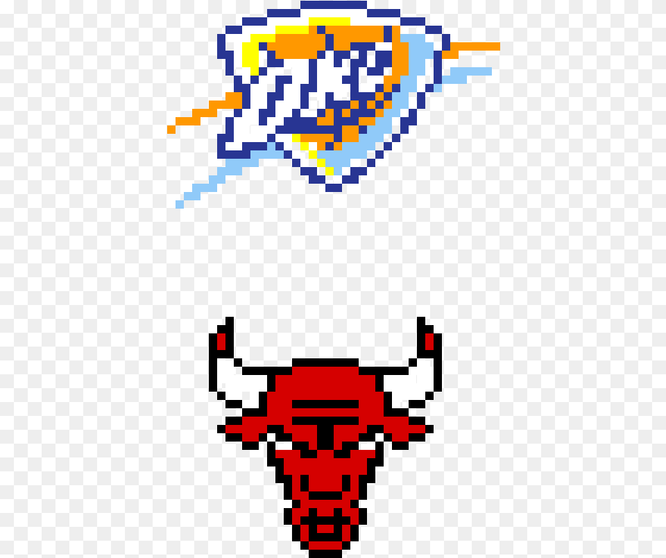 Chicago Okc Thunder Download Okc Pixel Art, Qr Code Free Transparent Png