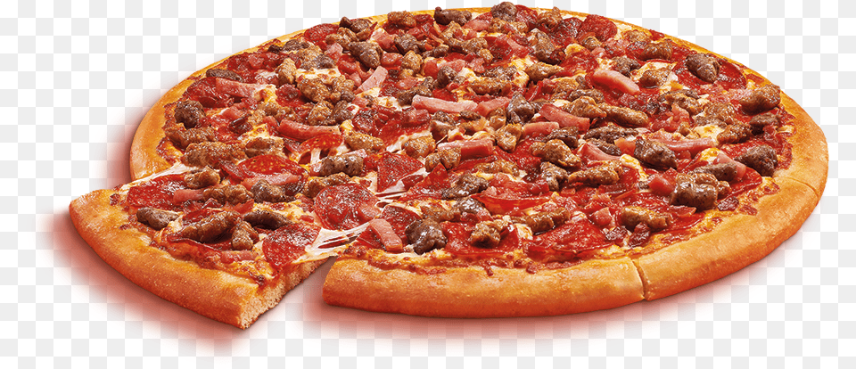 Chicago Pizza 5 Meat Feast Pizza Little Caesars, Food Free Transparent Png