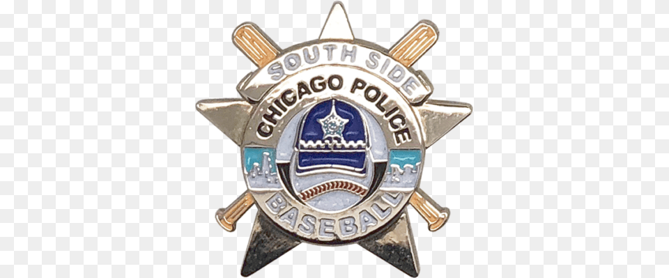 Chicago Police Department Star Lapel Pin Chicago, Badge, Logo, Symbol, Blade Free Transparent Png