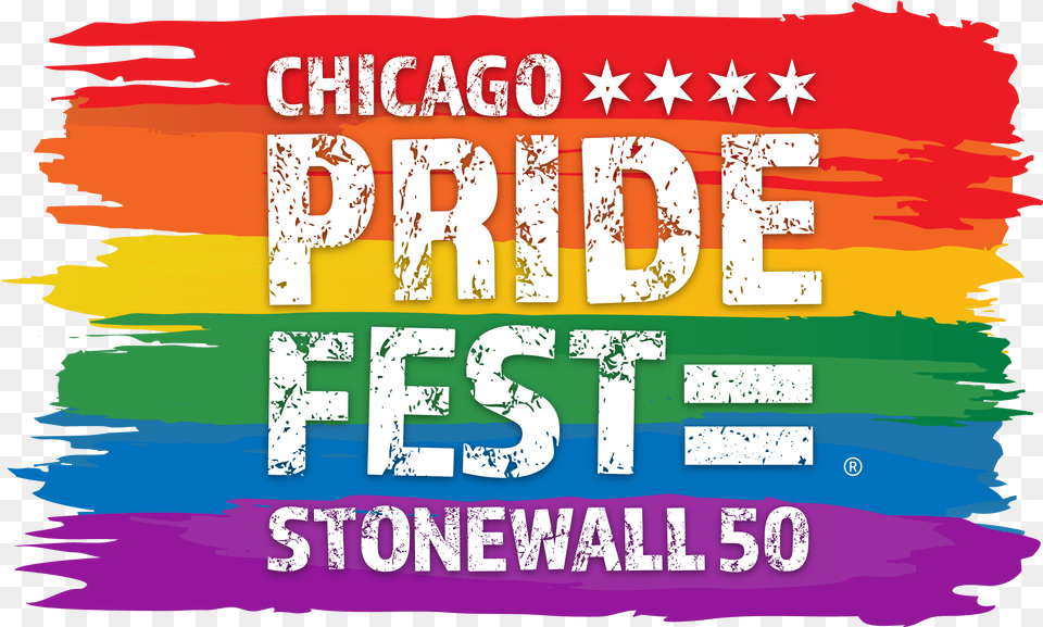Chicago Pride Festival 2019, Advertisement, Poster, Text Png Image