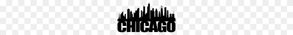Chicago Skyline, Gray Free Transparent Png