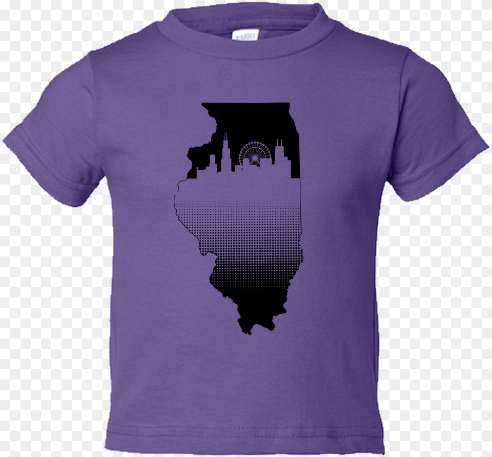 Chicago Skyline, Clothing, Shirt, T-shirt Free Transparent Png