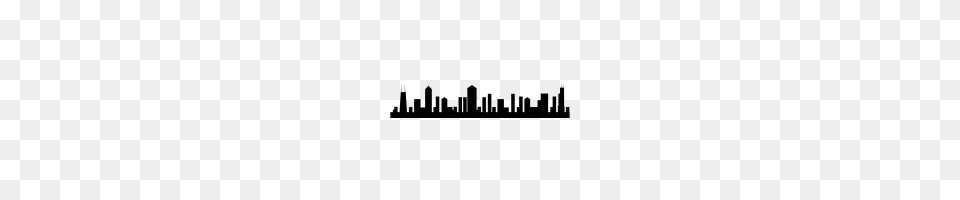 Chicago Skyline Icons Noun Project, Gray Free Png Download