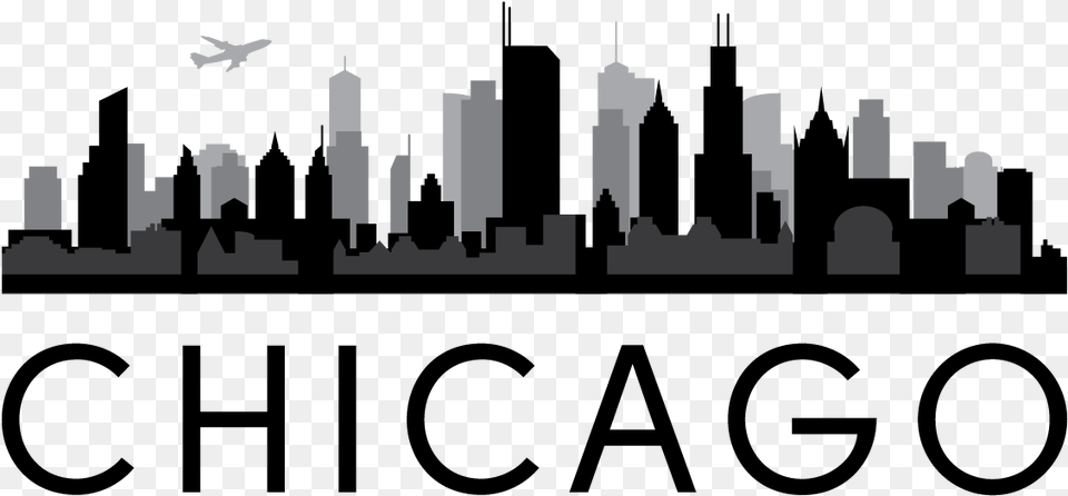 Chicago Skyline Outline, City Free Transparent Png