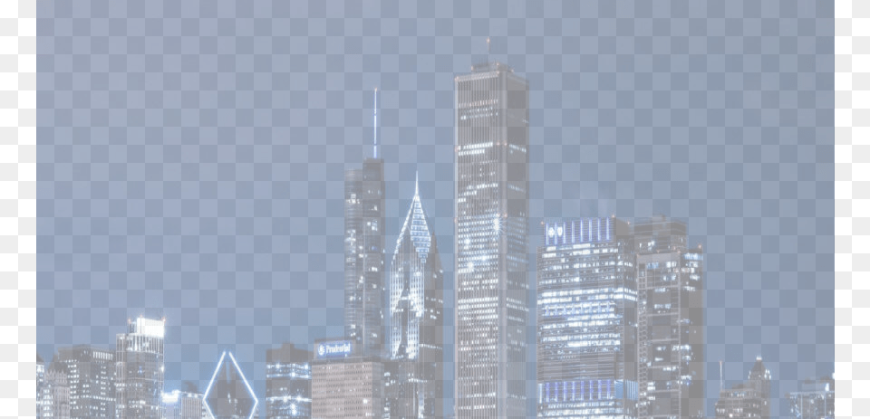 Chicago Skyline Railgun Ep Stoked, Architecture, Urban, High Rise, Cityscape Png Image