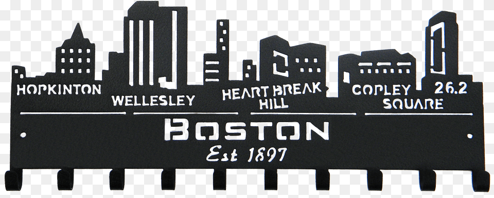 Chicago Skyline Silhouette Boston Skyline Boston Strong, Scoreboard, Text Png Image