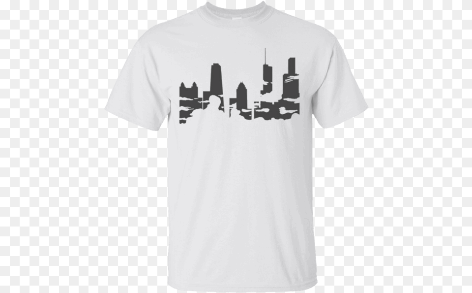 Chicago Skyline T Shirt, Clothing, T-shirt Free Png