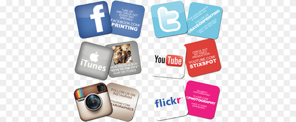 Chicago Social Favi Card Printing Pica Seven Group Social Media Cards, Text, First Aid Free Png Download