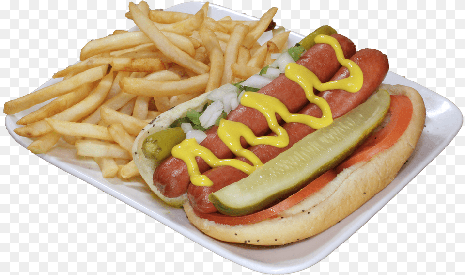 Chicago Style Hot Dog, Food, Hot Dog Png Image