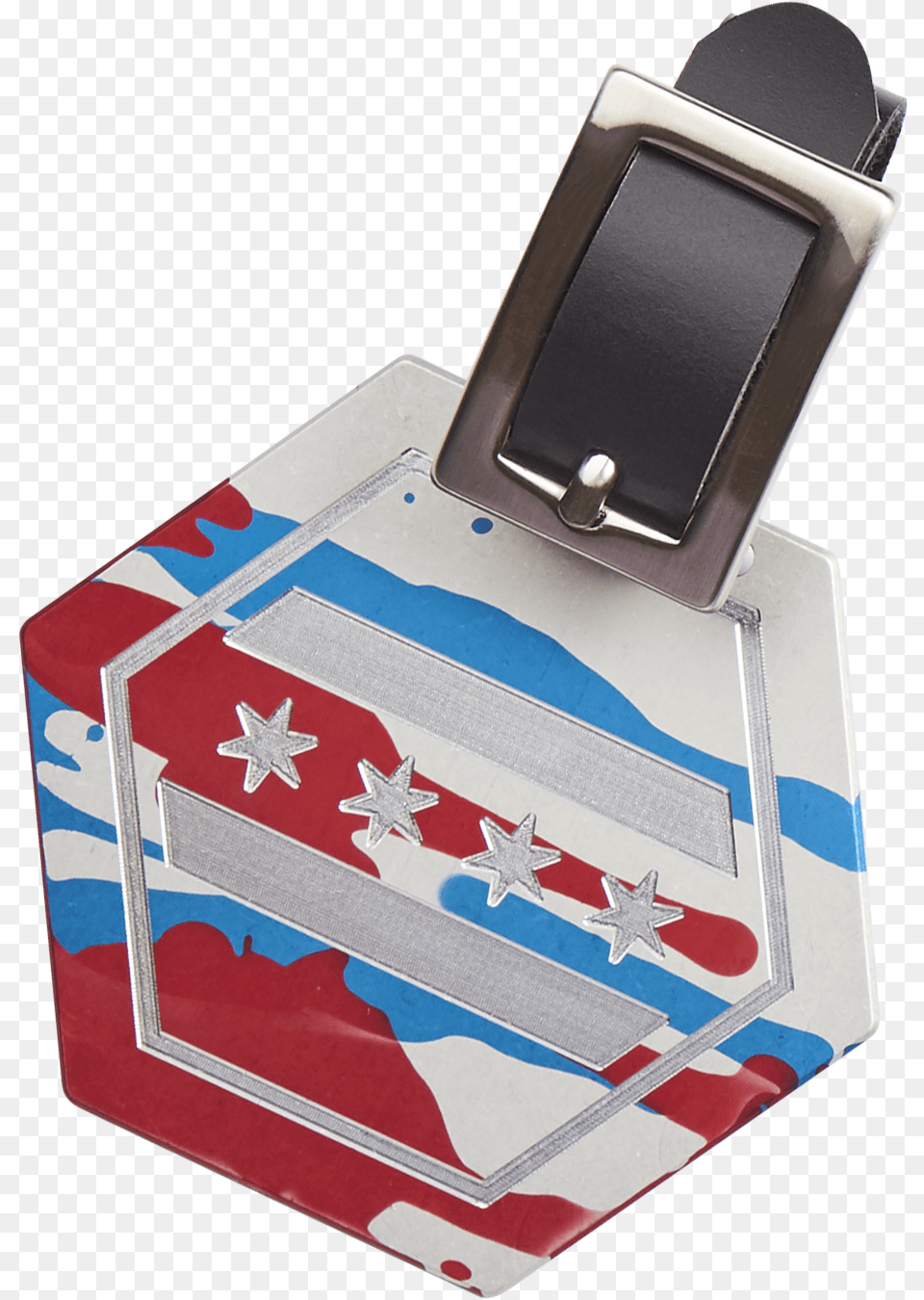 Chicago Thive Flag Bag Tag U2013 Studio B Mobile Phone, Accessories, Belt, Buckle Free Png