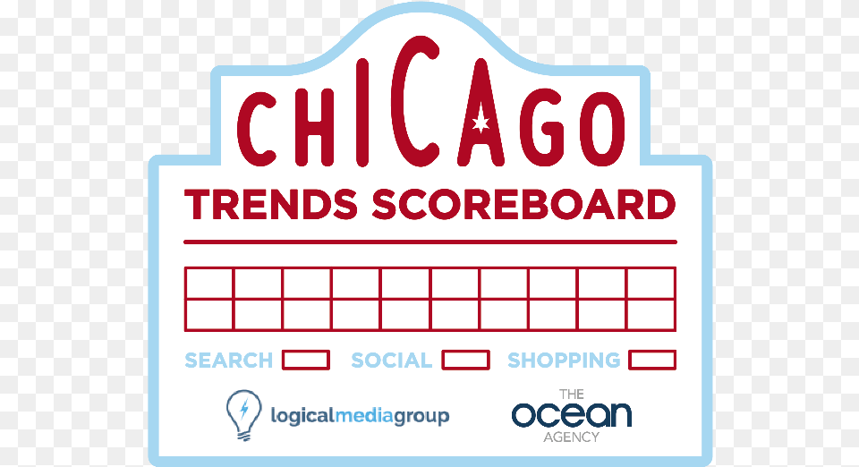 Chicago Trends Scoreboard Logical Media Group Inc, Text Png Image