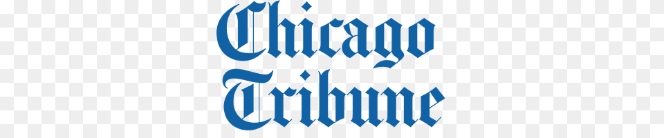 Chicago Tribune Logo, Text, Book, Publication, Pattern Free Transparent Png